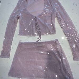 Oh Polly lavender 2 piece set